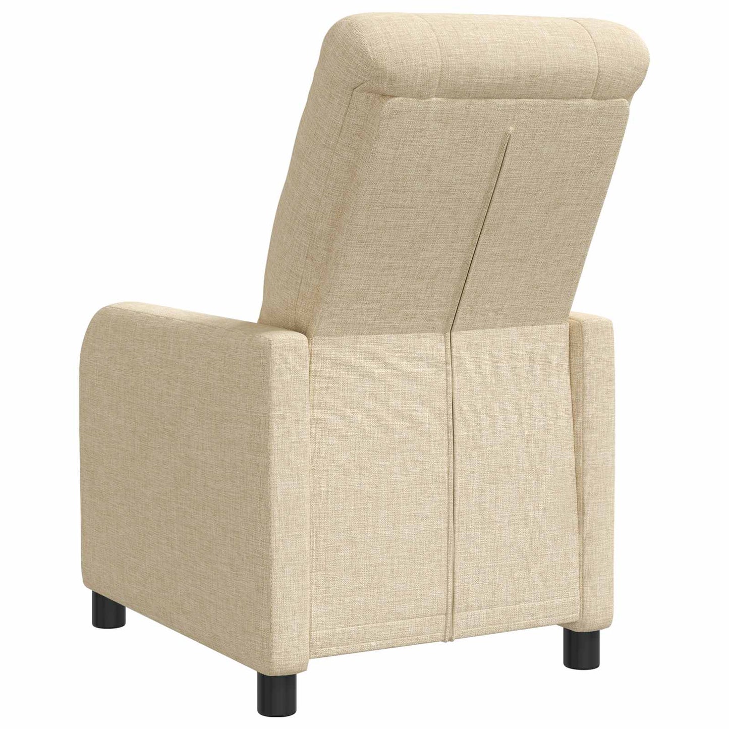 Relaxfauteuil Crèmekleurig Stof
