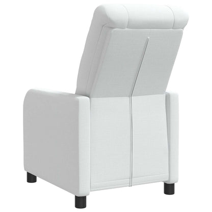 Relaxfauteuil Wit Stof