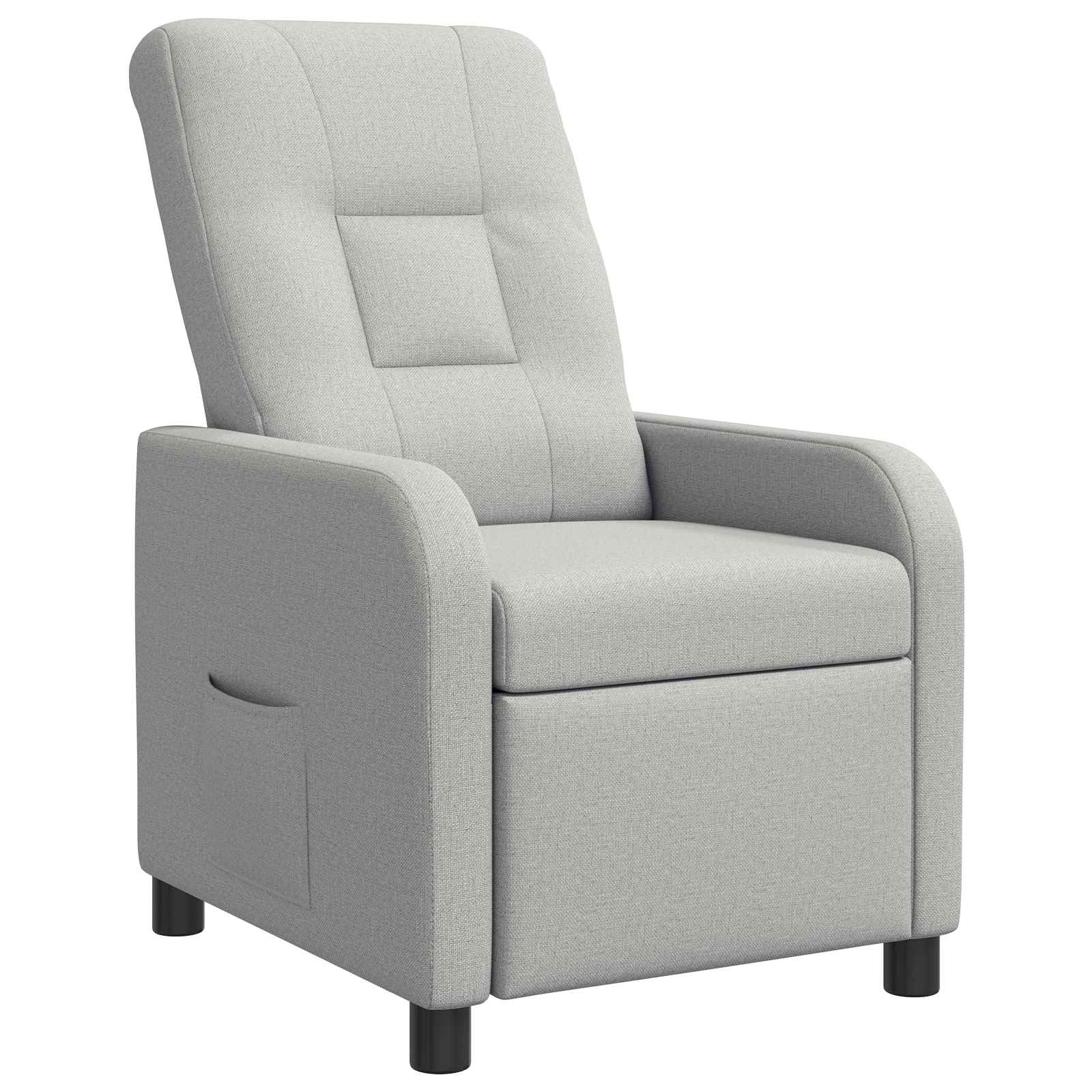 Relaxfauteuil Wolkengrijs Stof Wolkengrijze stof