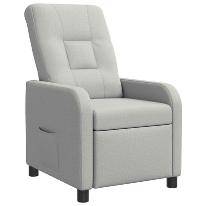 Relaxfauteuil Wolkengrijs Stof Wolkengrijze stof