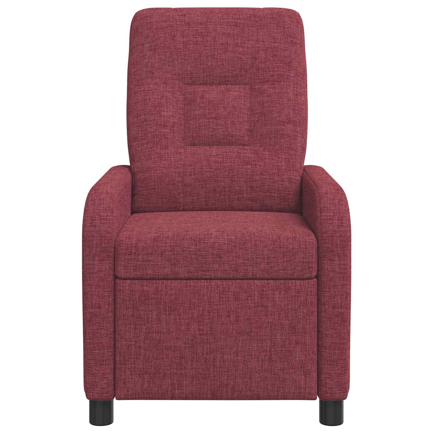 Massage Recliner Wijnrood Stof