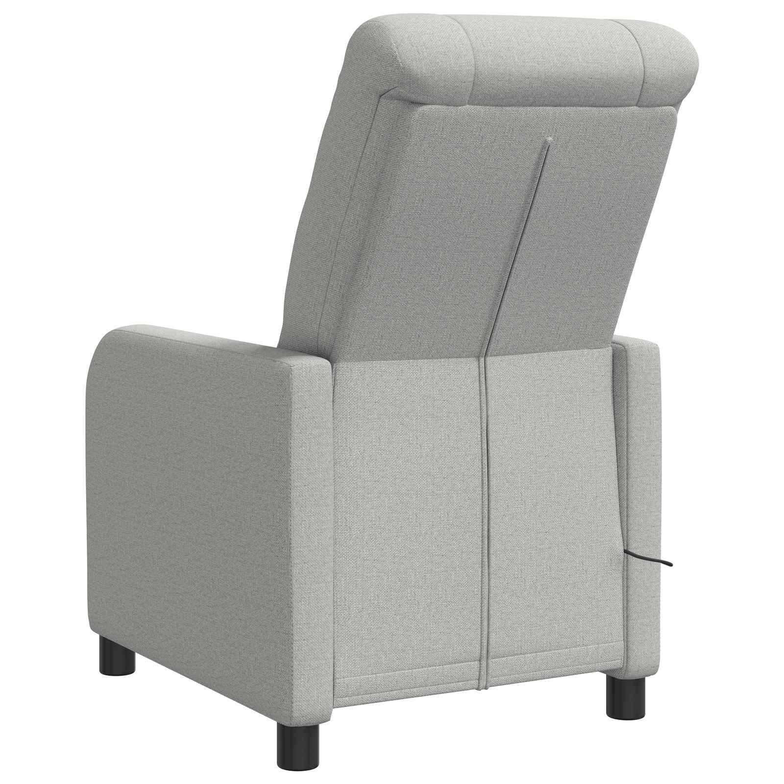 Massage Recliner Wolkengrijs Stof Wolkengrijze stof