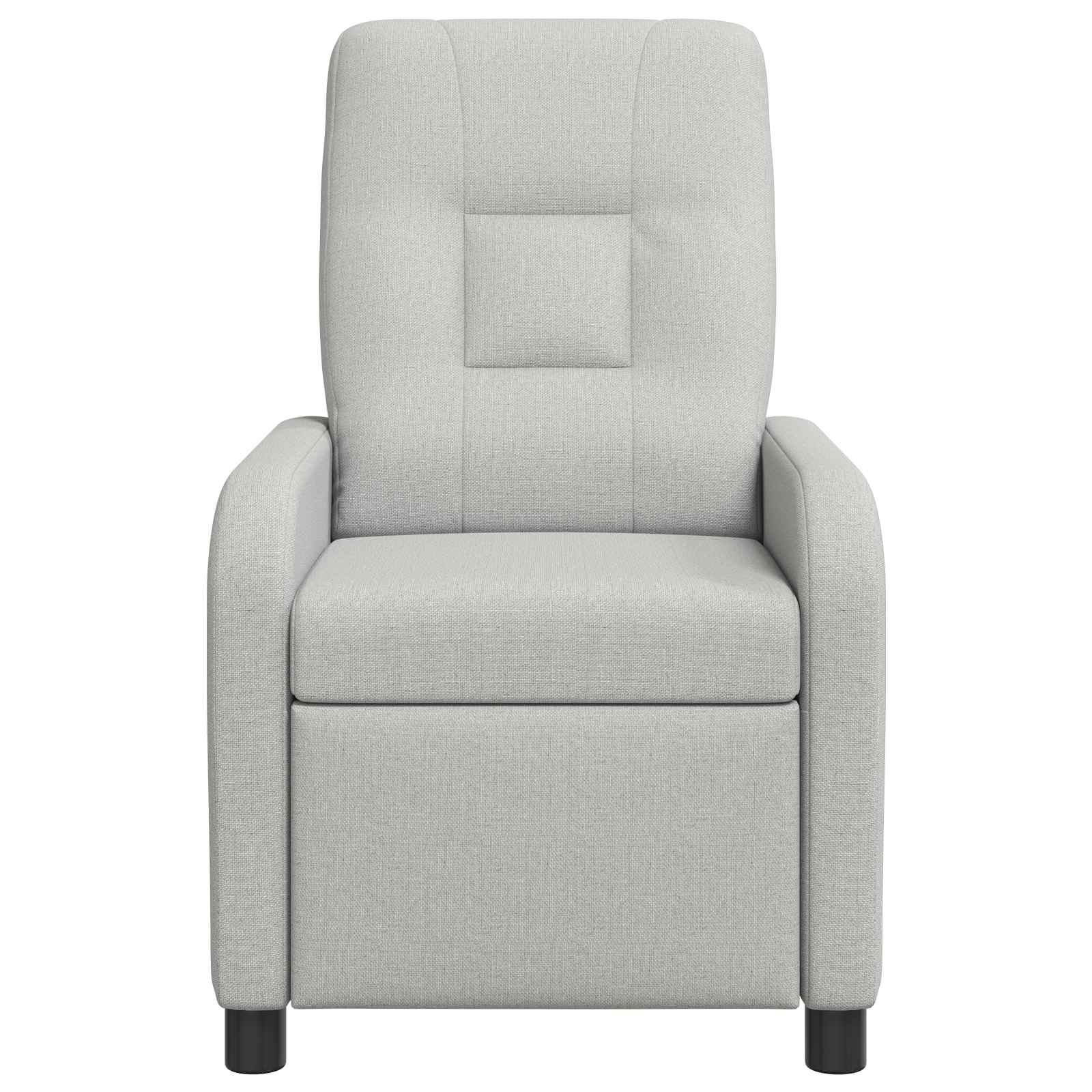 Massage Recliner Wolkengrijs Stof Wolkengrijze stof