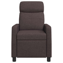 Relaxfauteuil Donkerbruin Stof