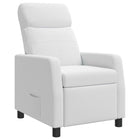 Relaxfauteuil Wit Stof