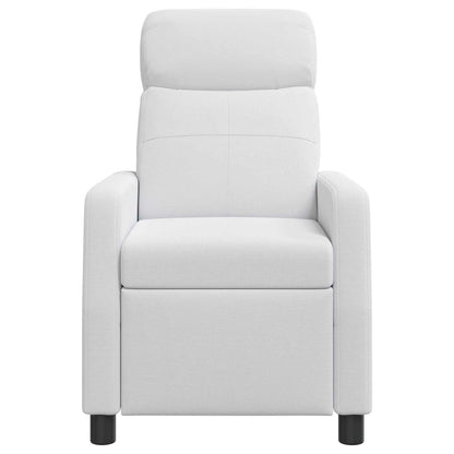 Relaxfauteuil Wit Stof