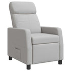 Relaxfauteuil Wolkengrijs Stof Wolkengrijze stof