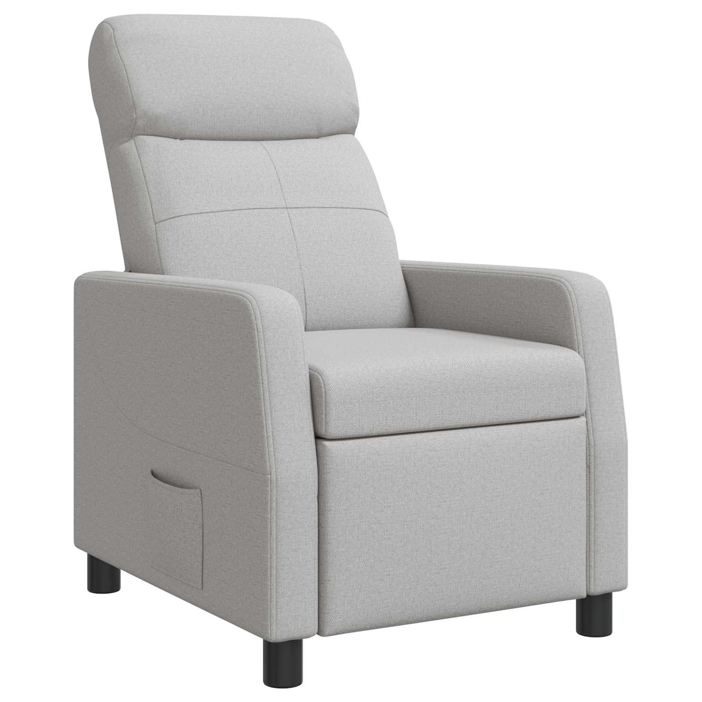 Relaxfauteuil Wolkengrijs Stof Wolkengrijze stof