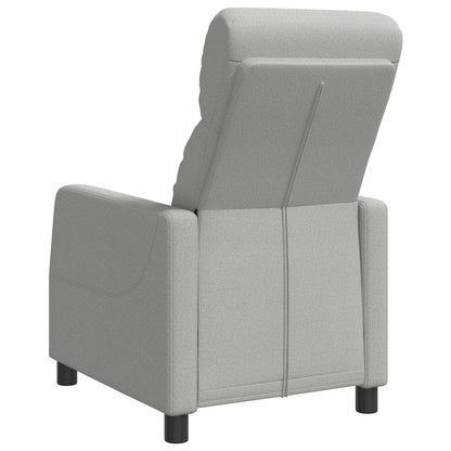 Relaxfauteuil Wolkengrijs Stof Wolkengrijze stof