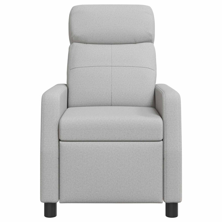 Massage Recliner Wolkengrijs Stof Wolkengrijze stof