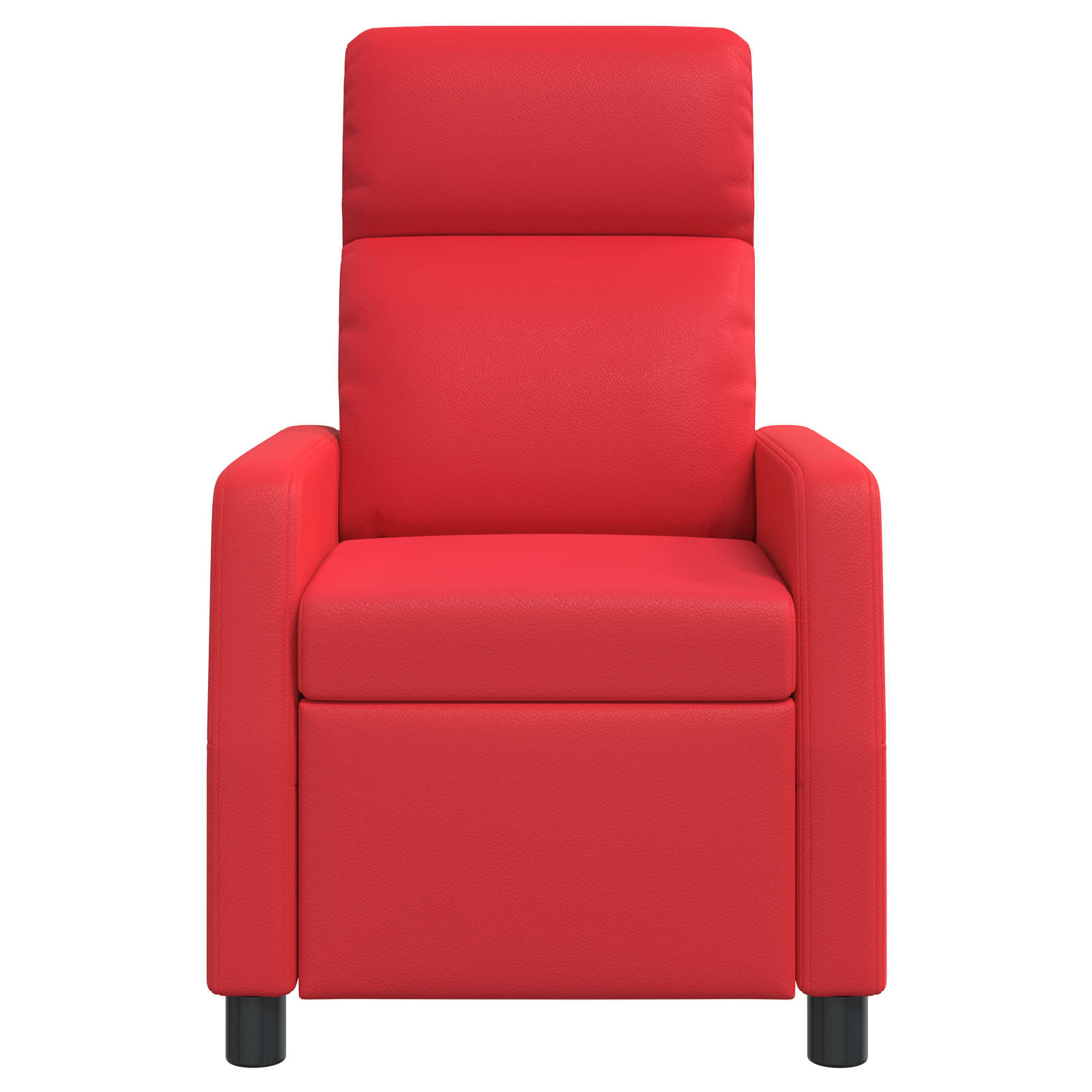 Relaxfauteuil Rood Kunstleer