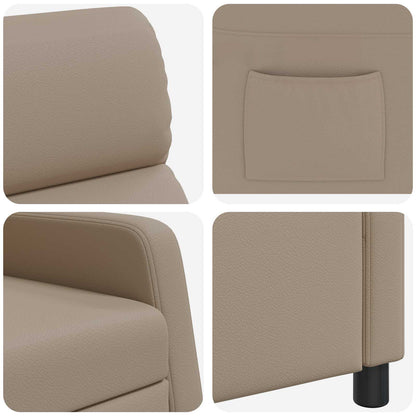 Relaxfauteuil Cappuccino Kunstleer
