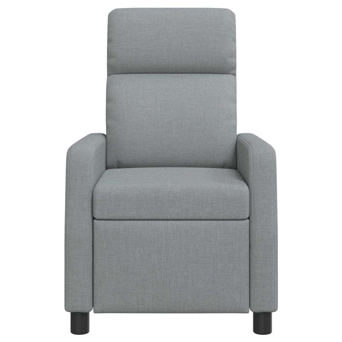 Relaxfauteuil Lichtgrijs Stof