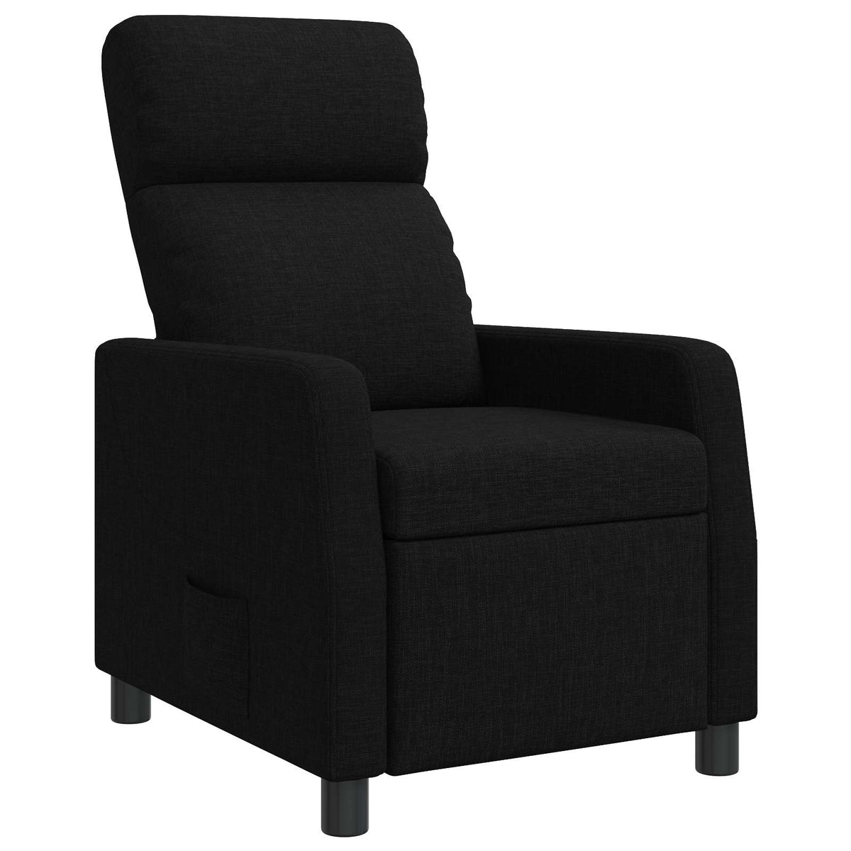 Relaxfauteuil Zwart Stof