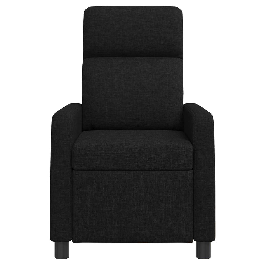 Relaxfauteuil Zwart Stof