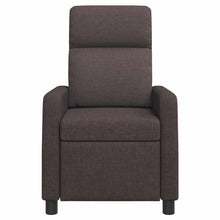Relaxfauteuil Donkerbruin Stof