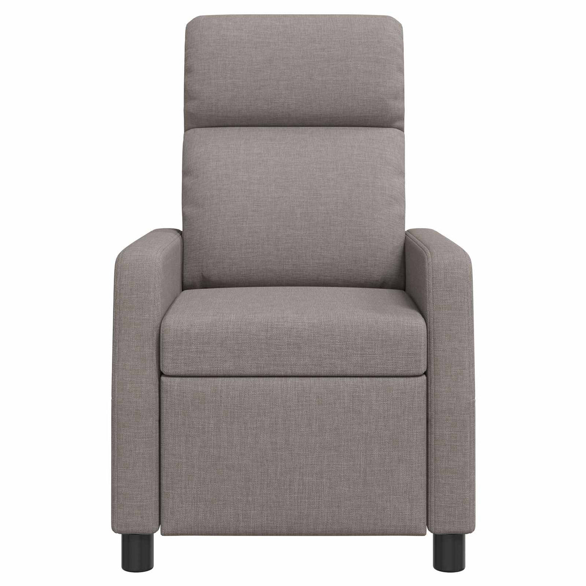 Relaxfauteuil Taupe Stof