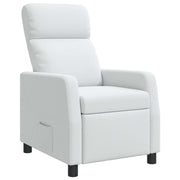 Relaxfauteuil 66x95x100 cm wit stof