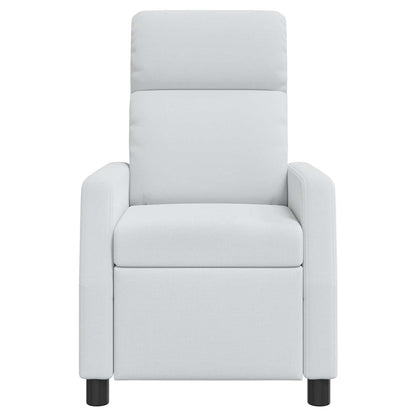 Relaxfauteuil Wit Stof