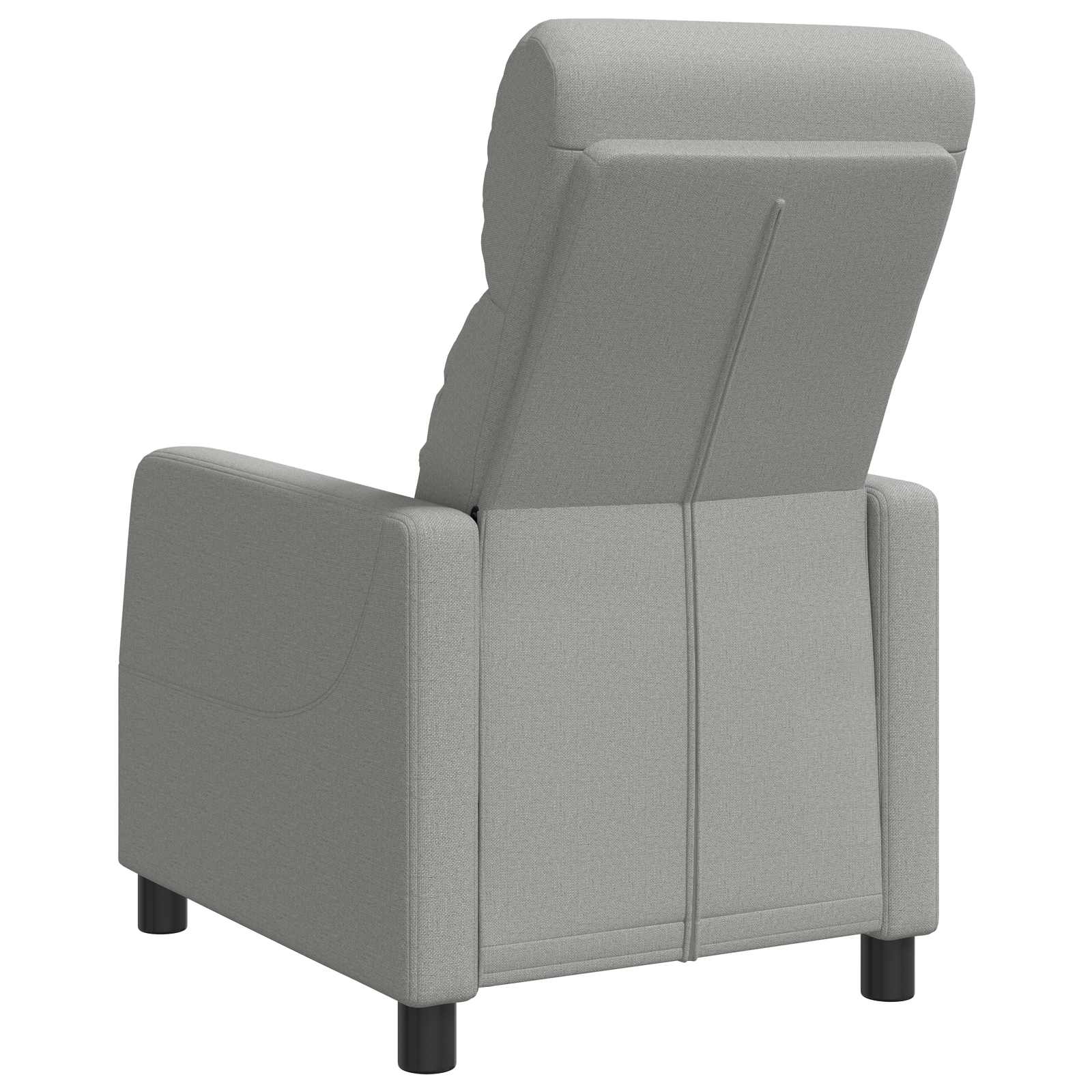 Relaxfauteuil Wolkengrijs Stof Wolkengrijze stof