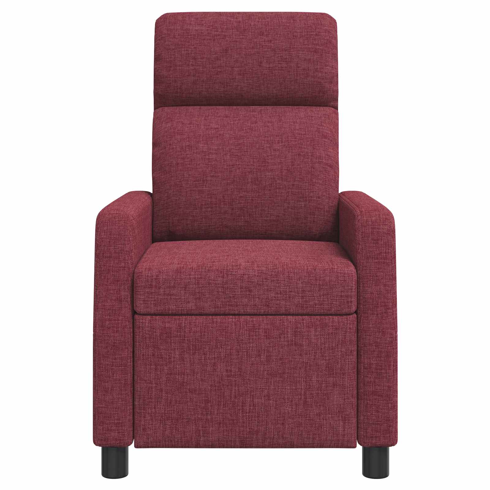 Massage Recliner Wijnrood Stof