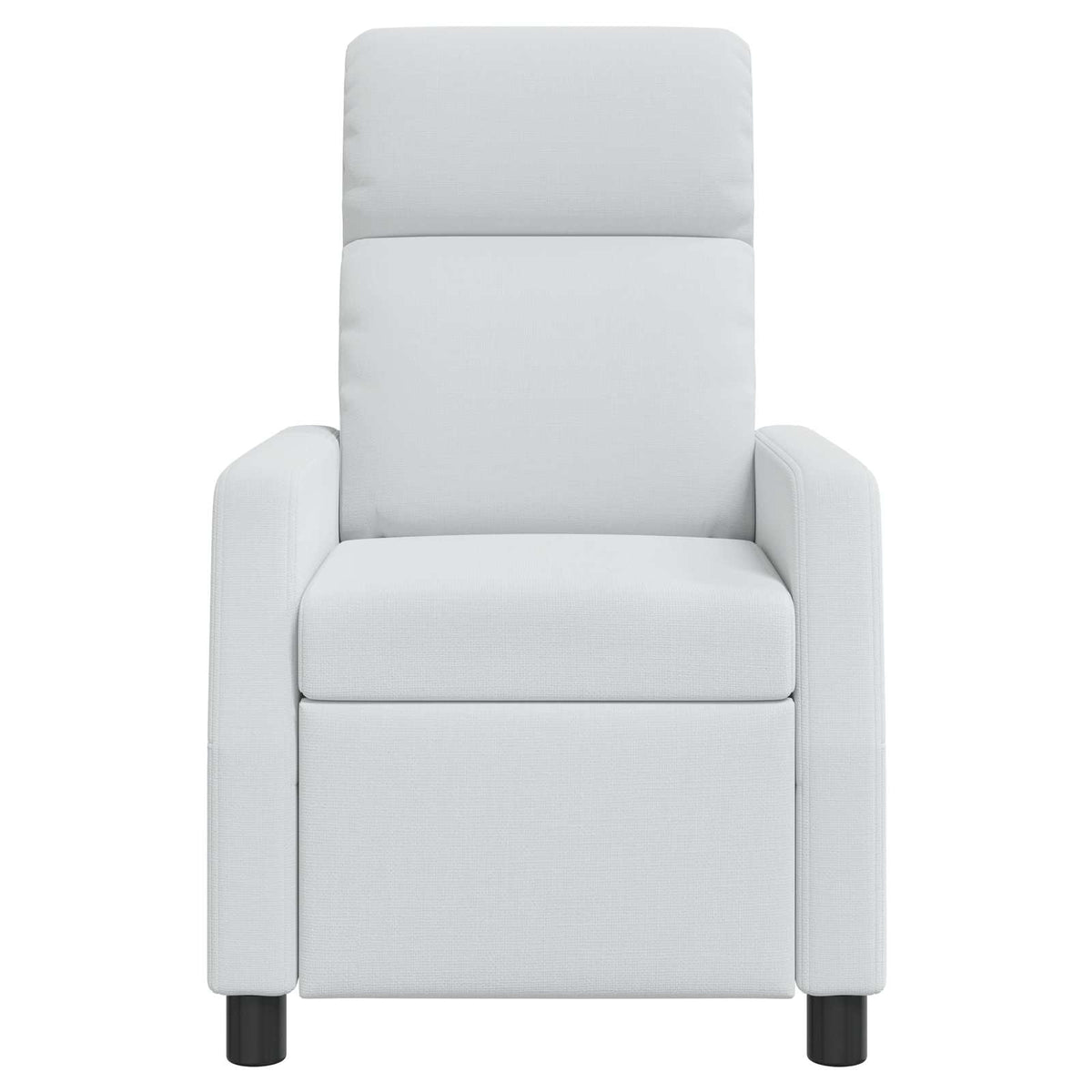 Massage Recliner Wit Stof