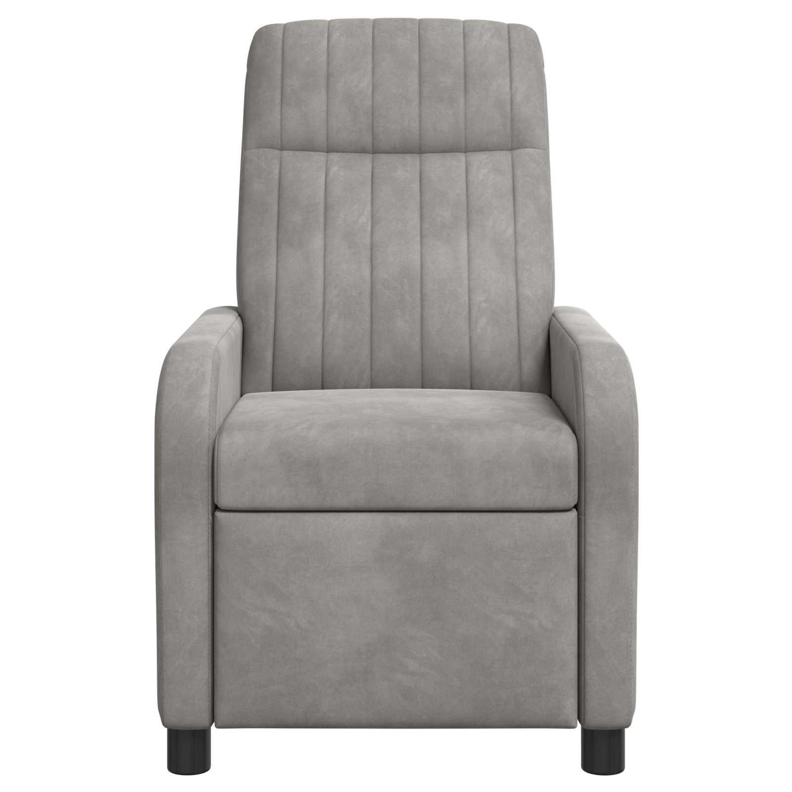 Relaxfauteuil Lichtgrijs fluweel