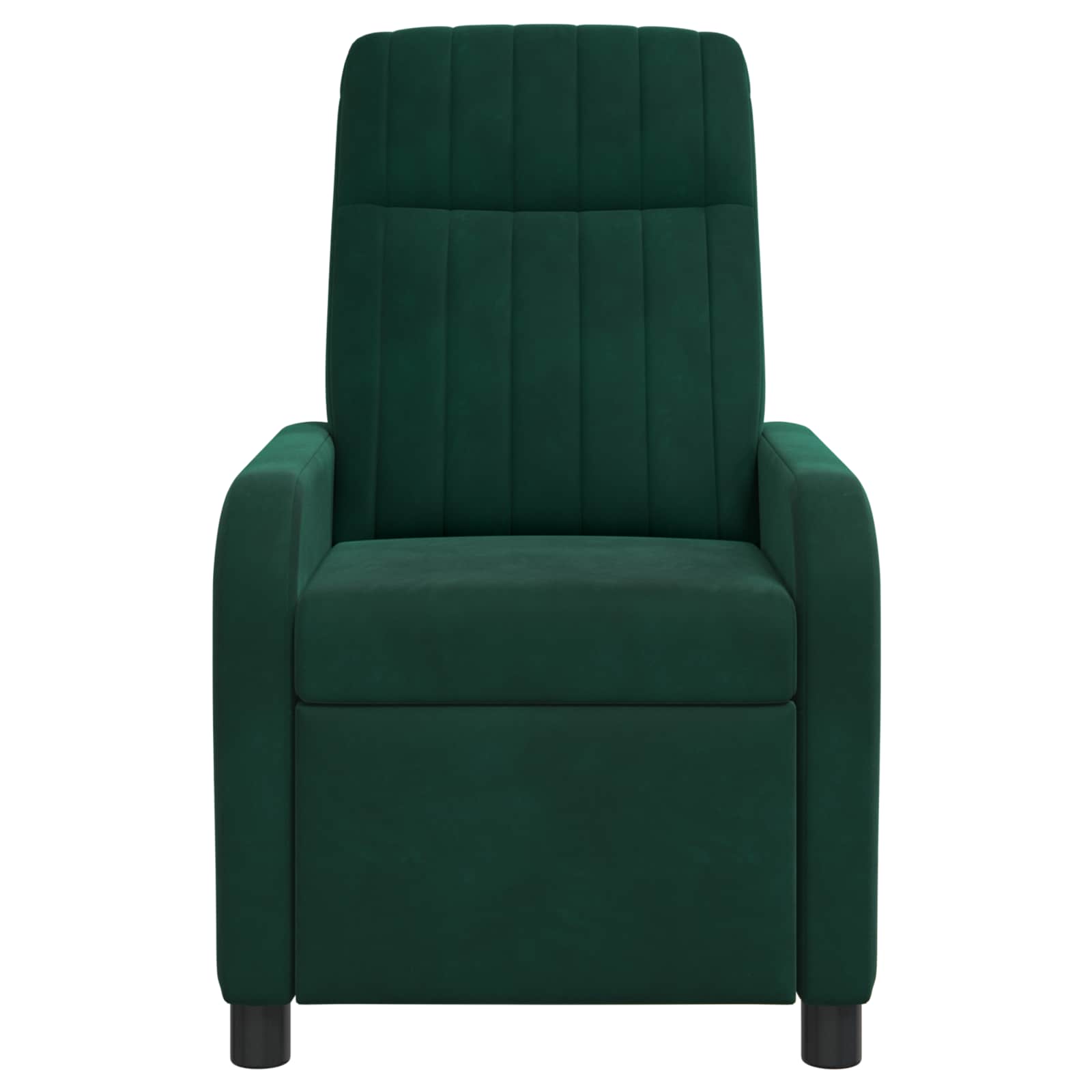 Relaxfauteuil Donkergroen fluweel