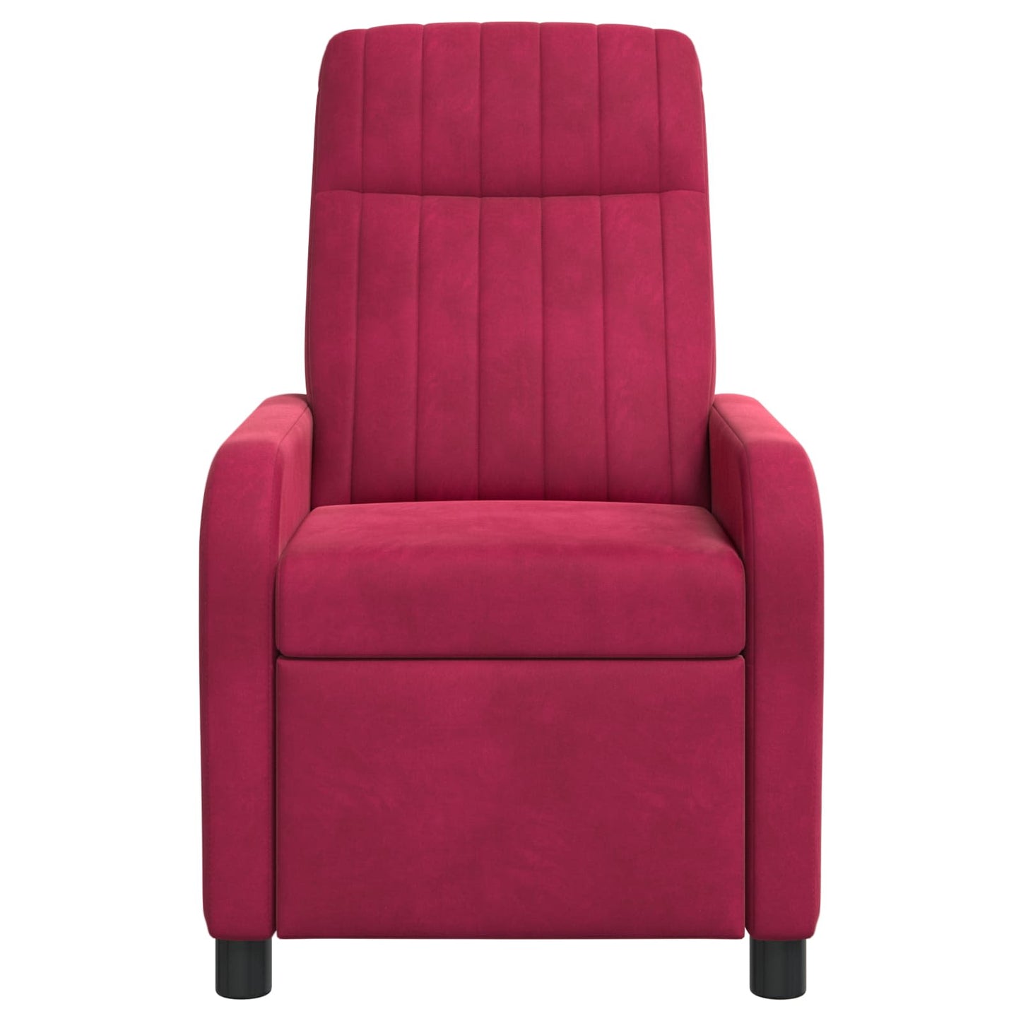 Relaxfauteuil Wijnrood fluweel