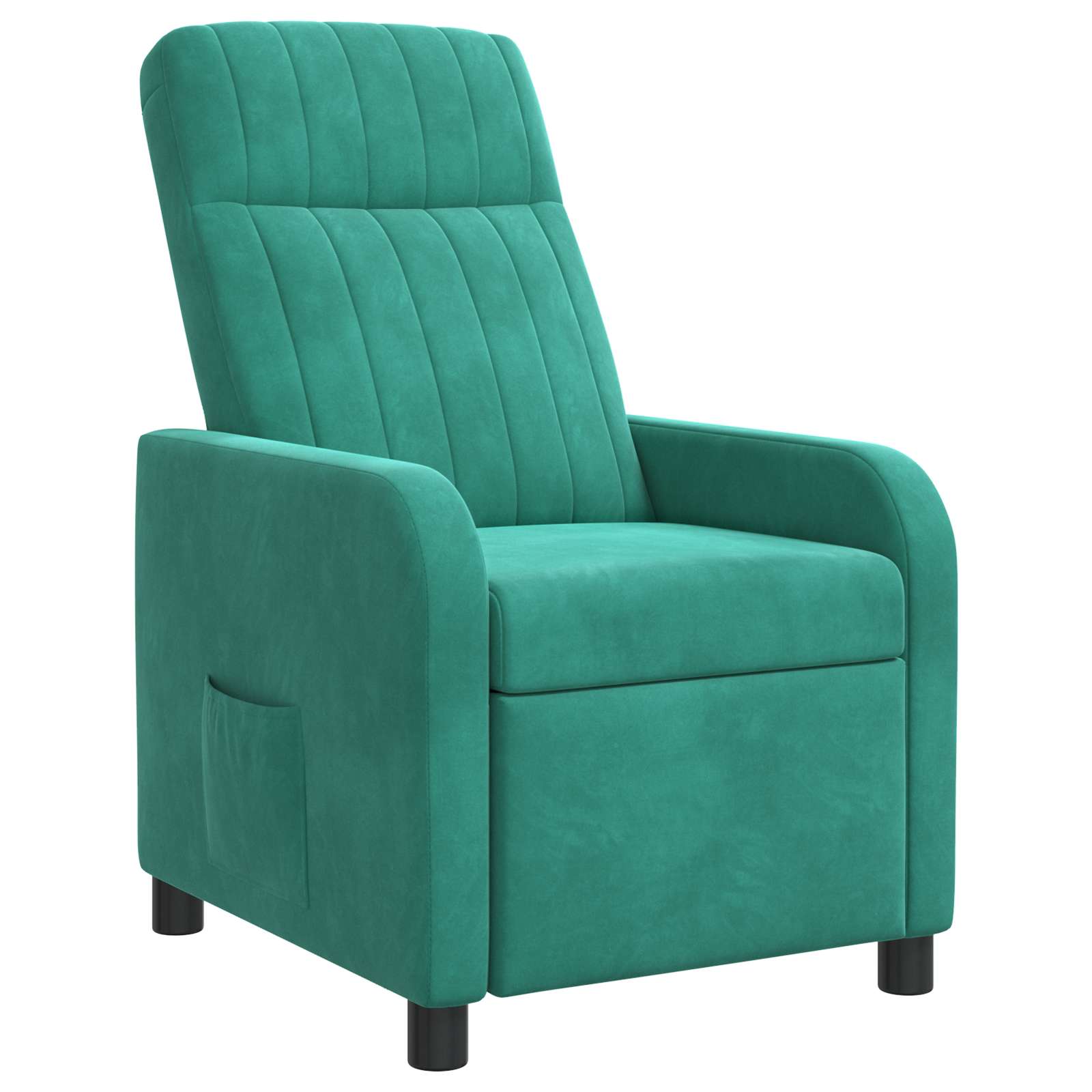 Relaxfauteuil Turquoise fluweel