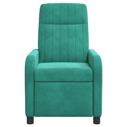 Relaxfauteuil Turquoise fluweel