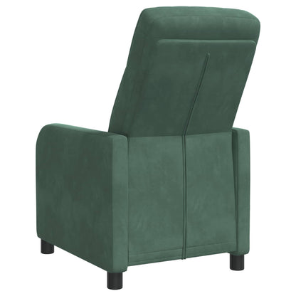 Relaxfauteuil Zeegroen fluweel