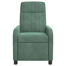 Relaxfauteuil Zeegroen fluweel