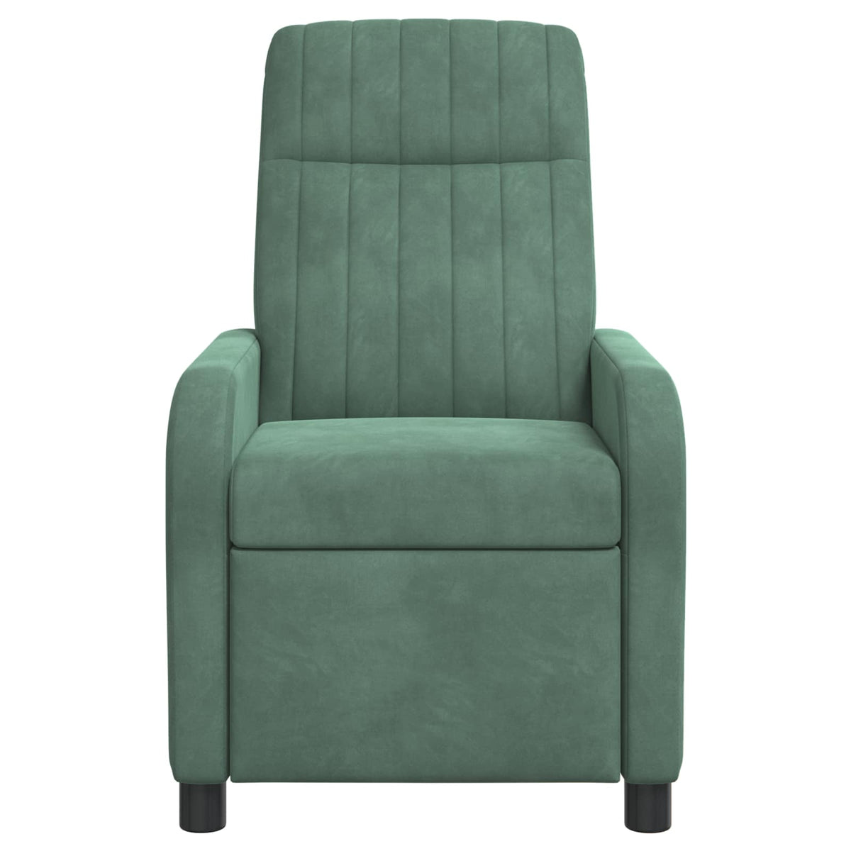 Massage Recliner Zeegroen fluweel