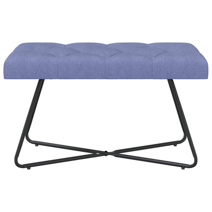 Bank met knoopverstelling Jeans Blauw 80 x 40 x 46 cm Stof