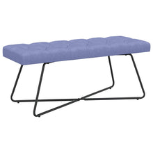 Bank met knoopverstelling Jeans Blauw 110 x 40 x 46 cm Stof