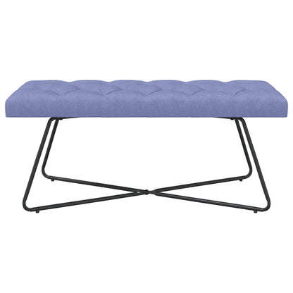 Bank met knoopverstelling Jeans Blauw 110 x 40 x 46 cm Stof