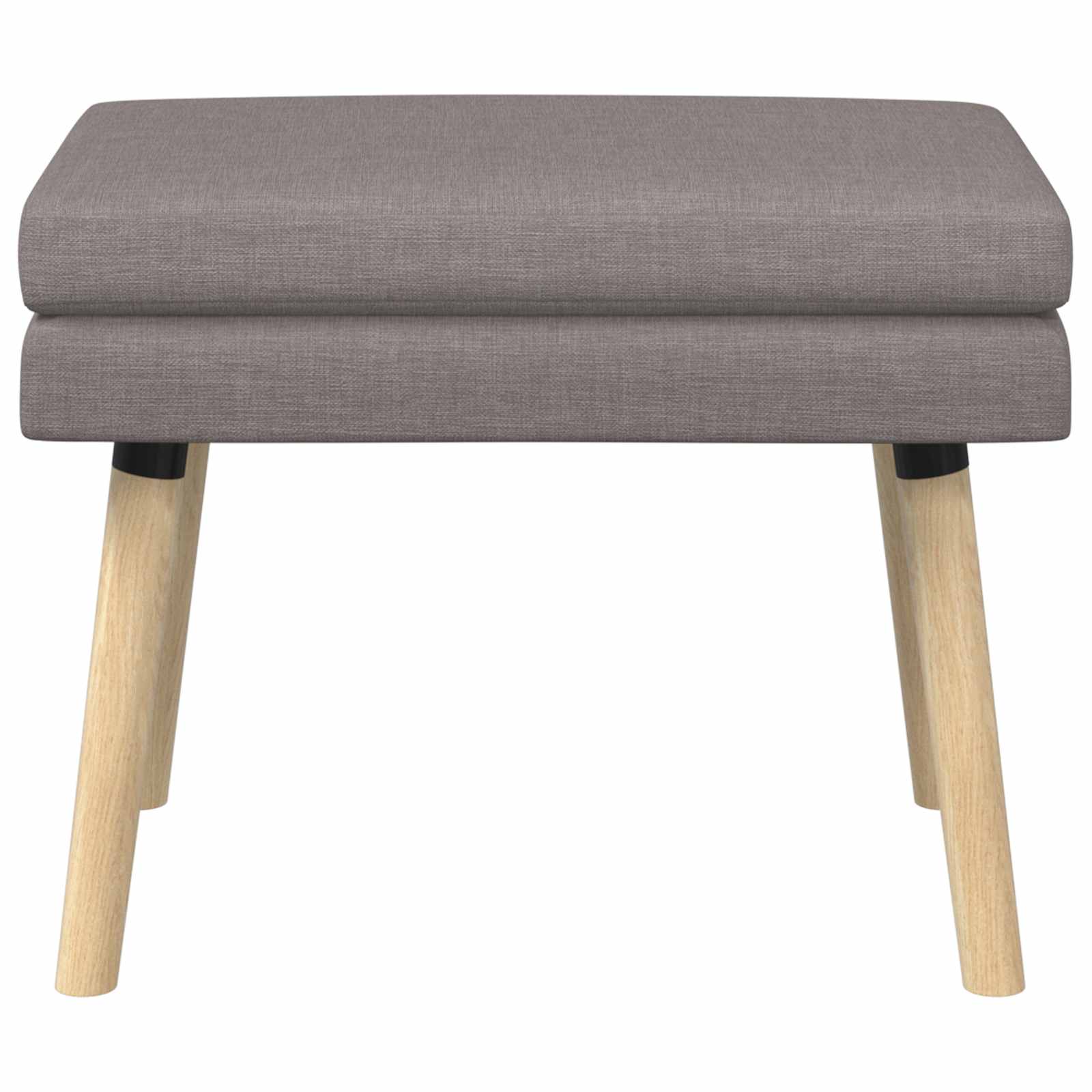 Dubbel Laagige Bank Taupe 60 x 40 x 46 cm Stof