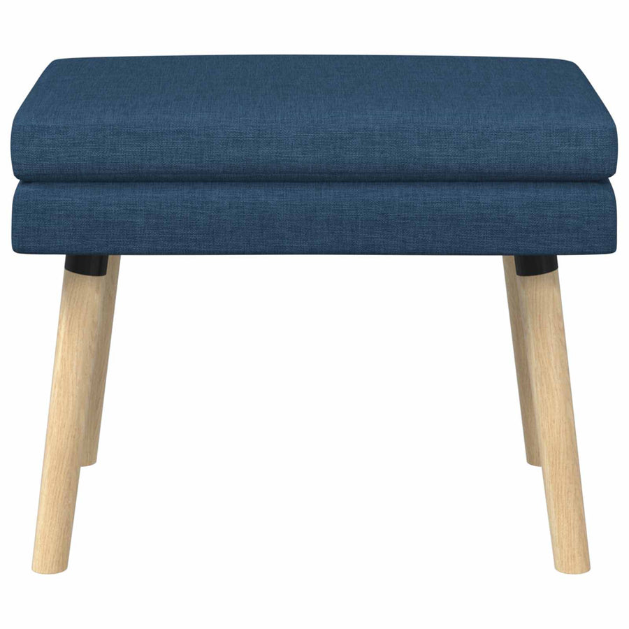 Dubbel Laagige Bank Blauw 60 x 40 x 46 cm Stof