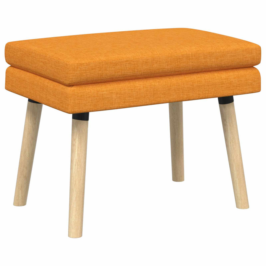 Dubbel Laagige Bank Donkergeel 60 x 40 x 46 cm Stof