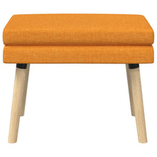 Dubbel Laagige Bank Donkergeel 60 x 40 x 46 cm Stof