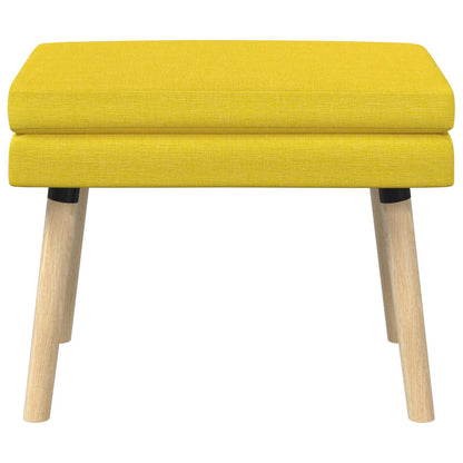Dubbel Laagige Bank Lichtgeel 60 x 40 x 46 cm Stof