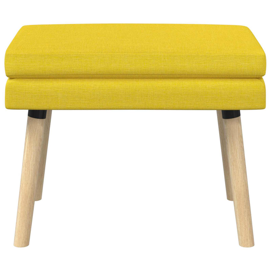 Dubbel Laagige Bank Lichtgeel 60 x 40 x 46 cm Stof