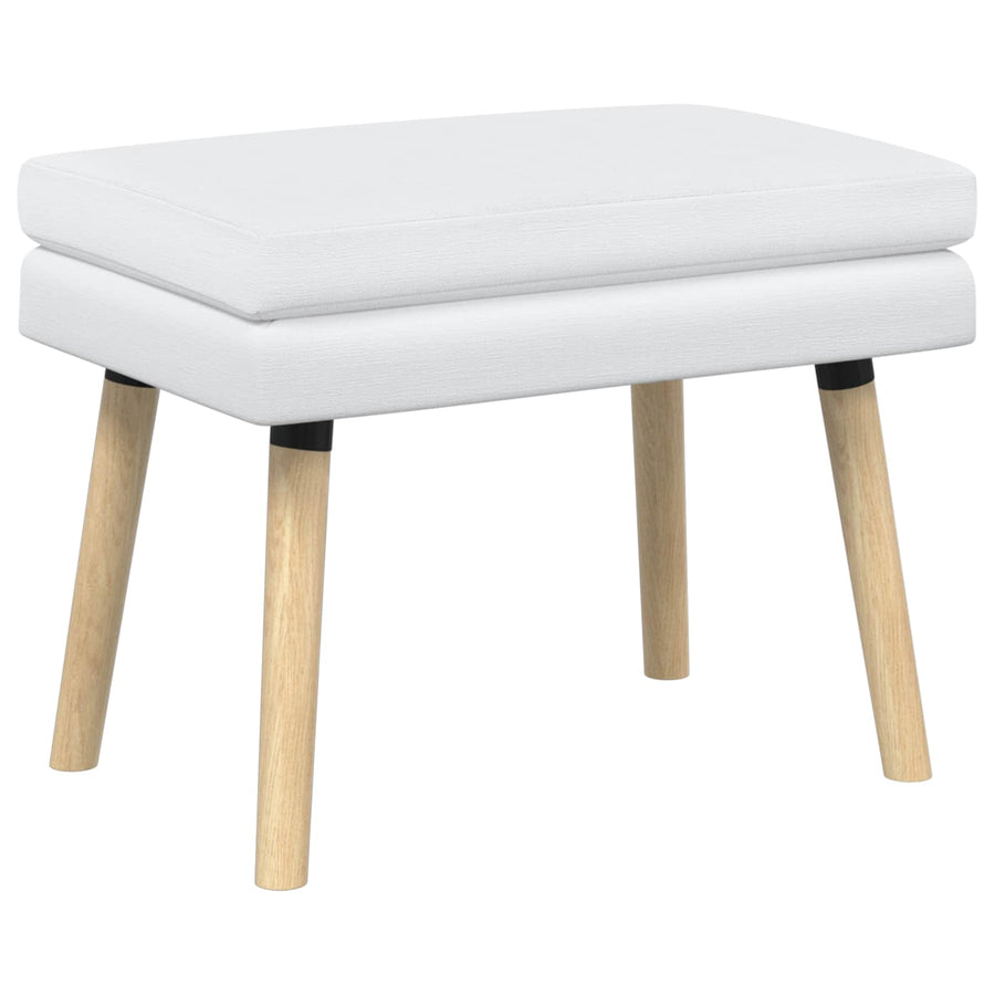 Dubbel Laagige Bank Wit 60 x 40 x 46 cm Stof