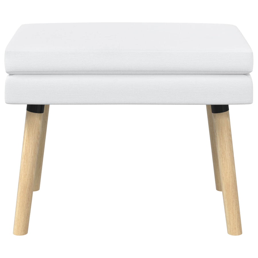 Dubbel Laagige Bank Wit 60 x 40 x 46 cm Stof