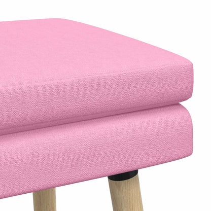 Dubbel Laagige Bank Roze 60 x 40 x 46 cm Stof