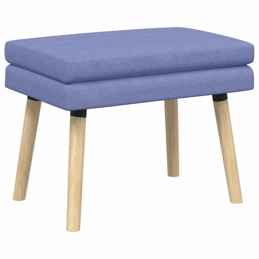 Dubbel Laagige Bank Jeans Blauw 60 x 40 x 46 cm Stof