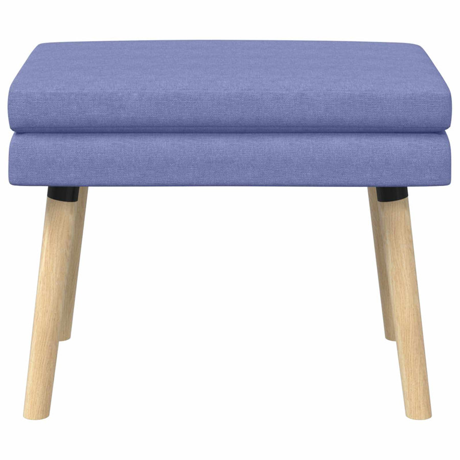 Dubbel Laagige Bank Jeans Blauw 60 x 40 x 46 cm Stof