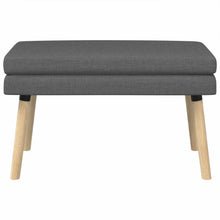 Dubbel Laagige Bank Donkergrijs 80 x 40 x 47 cm Stof
