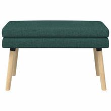 Dubbel Laagige Bank Donkergroen 80 x 40 x 47 cm Stof
